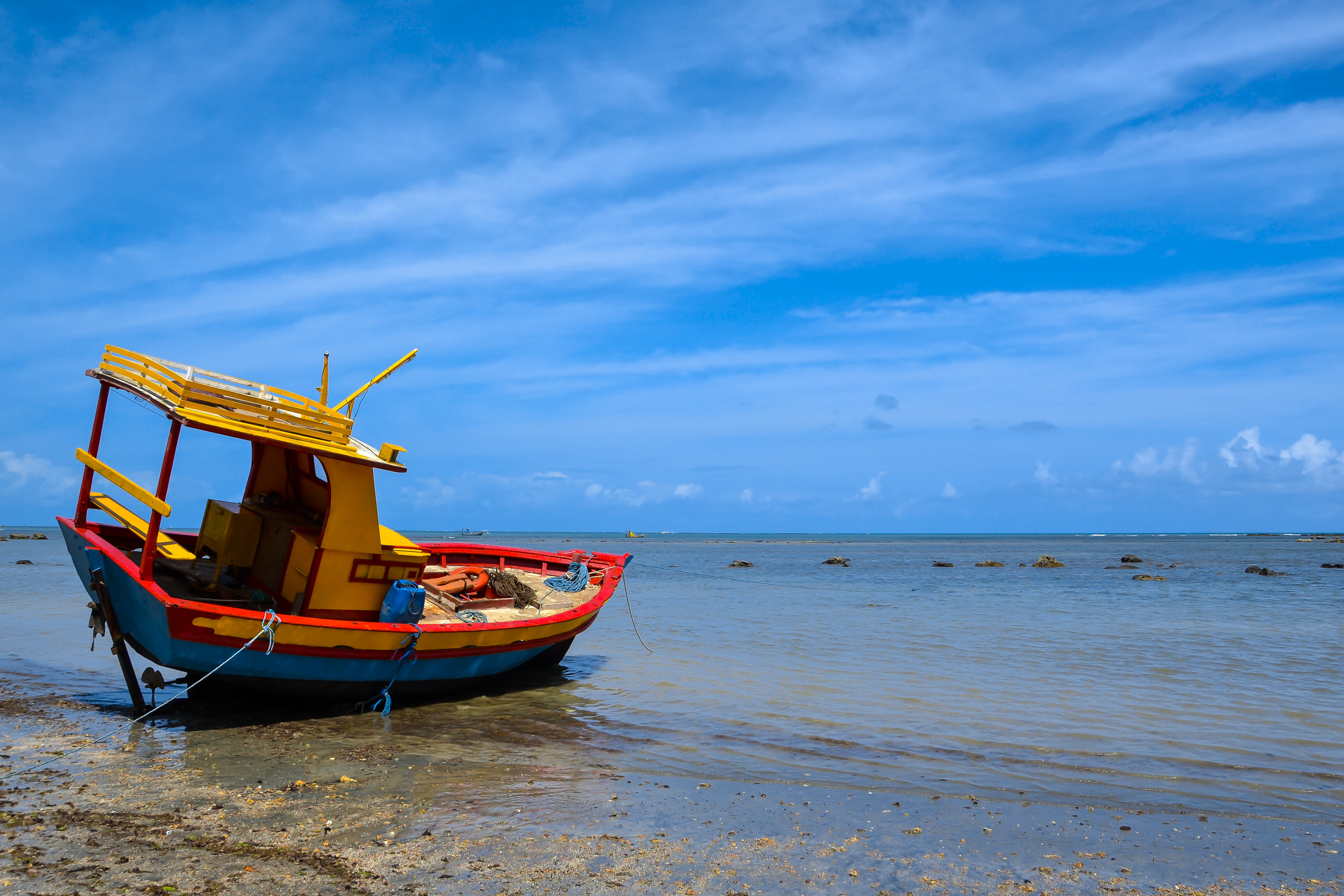 Praia de Japaratinga em Alagoas