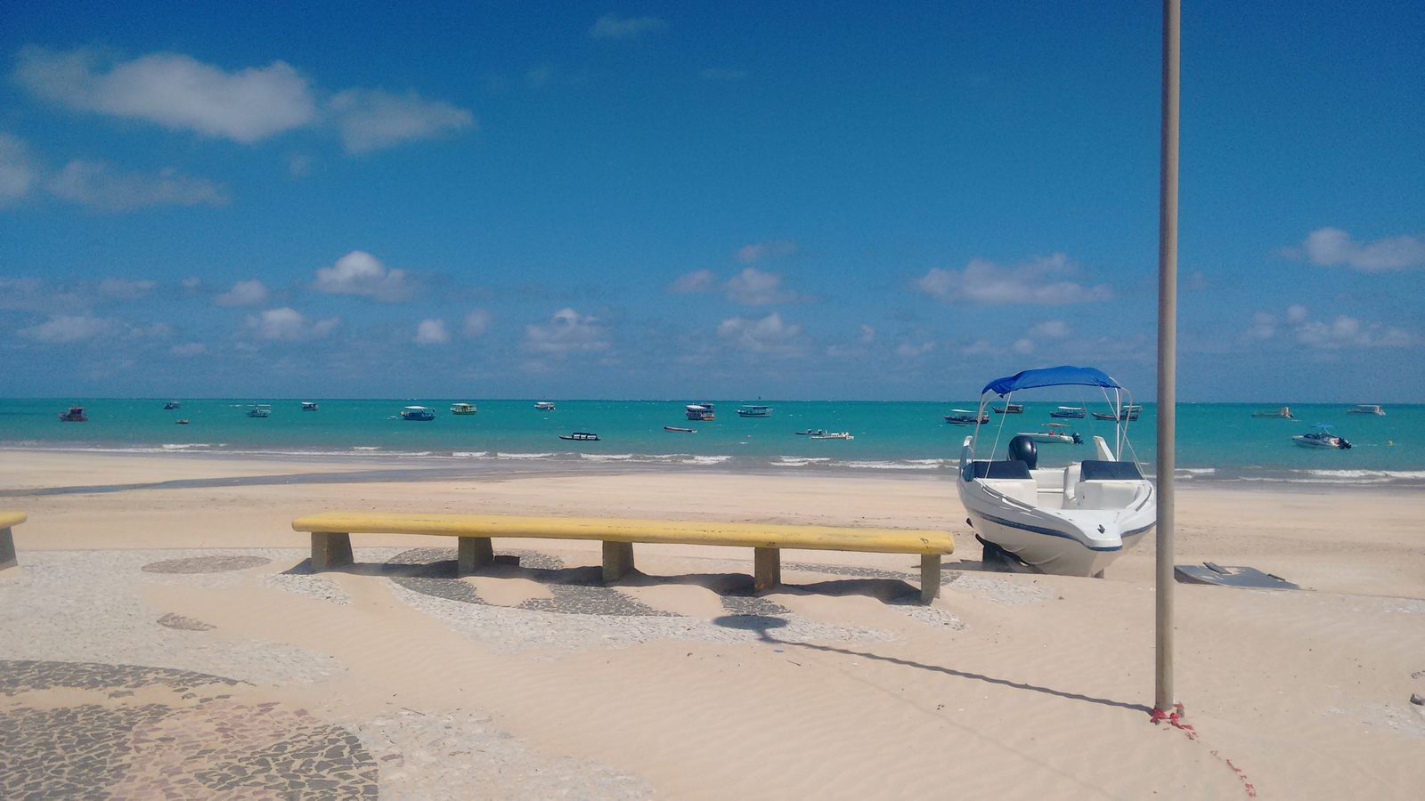 Praia central de Maragogi